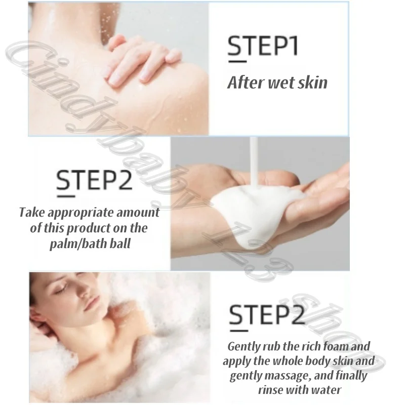 جل الاستحمام المرطب المضاد للحكة من حليب جوز الهند للتنظيف والترطيب والنوم والعطر الدائم #5