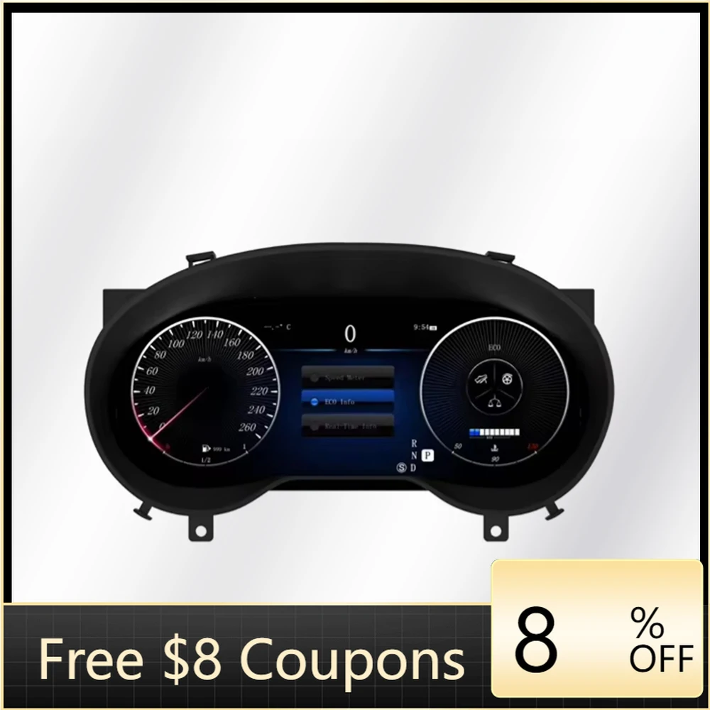 

12.3 Auto Instrument Panel Cockpit Speedometer LCD Digital Dashboard Cluster for Mercedes Benz CLA 2013-2019