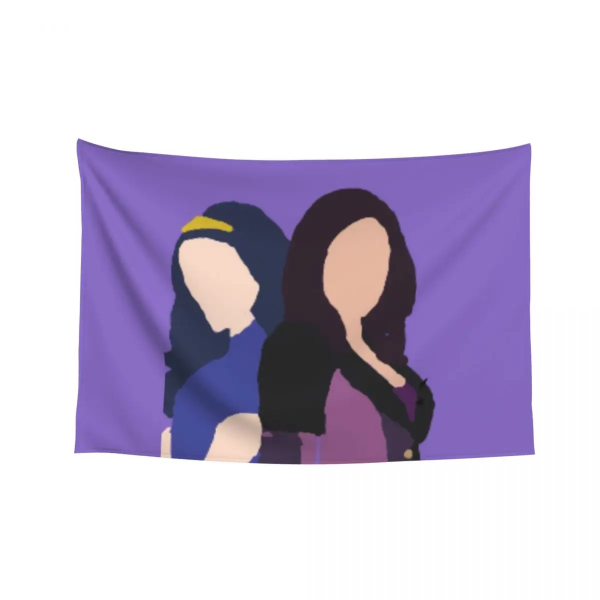 

Mal and Evie Tapestry House Decorations On The Wall Room Decore Aesthetic Home Decoration Tapestry