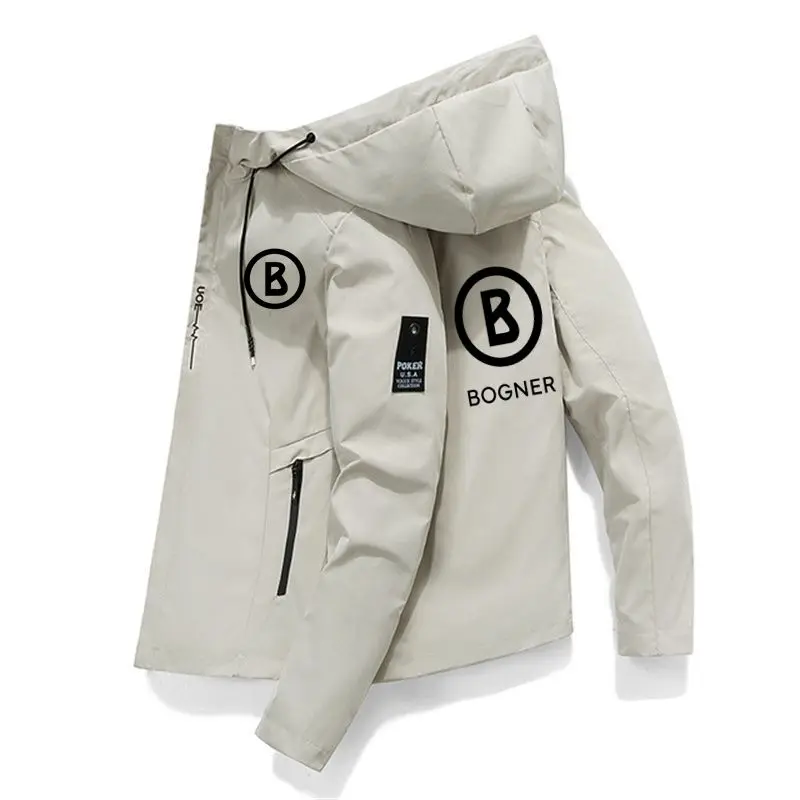 2024 nuova giacca invernale da uomo di marca BOGNER cotton parka con isolamento termico spesso antivento