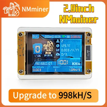 NMMiner NerdMiner V2 Hashrate Lucky Miner ESP32 2.8 inch Sma...