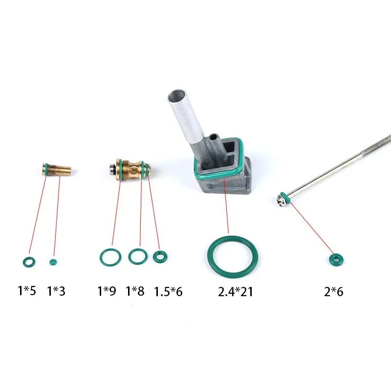 Magazine Fluorine Rubber O Ring Seal Gasket For Glock G17 19 GBB Kublai P1 Blaster Gun Gas Valve Key Magazine Charging Tool