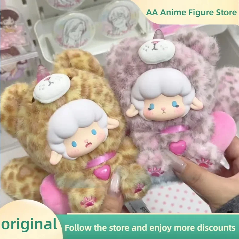 

New Trendy Play Blind Box Original Rolling Sheep Animal Union Cute Series Big Tail Cute Pendant Home Decor Accessories Gifts Toy