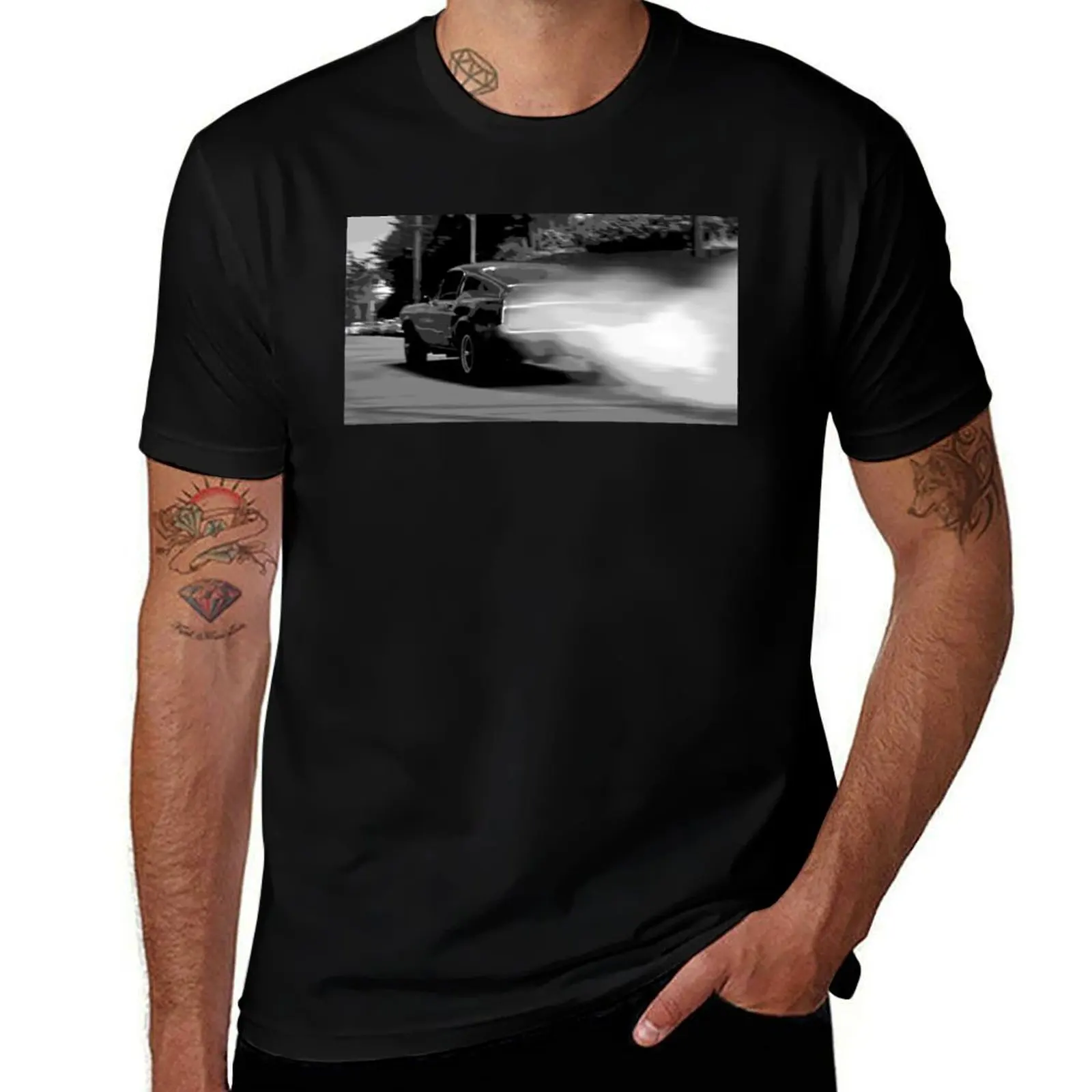 

Bullitt T-Shirt man tshirt man t shirt cotton high quality T-Shirt
