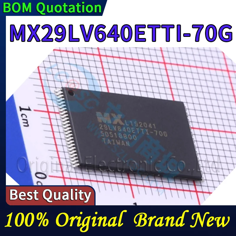 5pcs/lot MX29LV640 MX29LV640ETTI-70G 29LV640 MX29LV640ETTI MX29LV640E  Original  In stock High quality