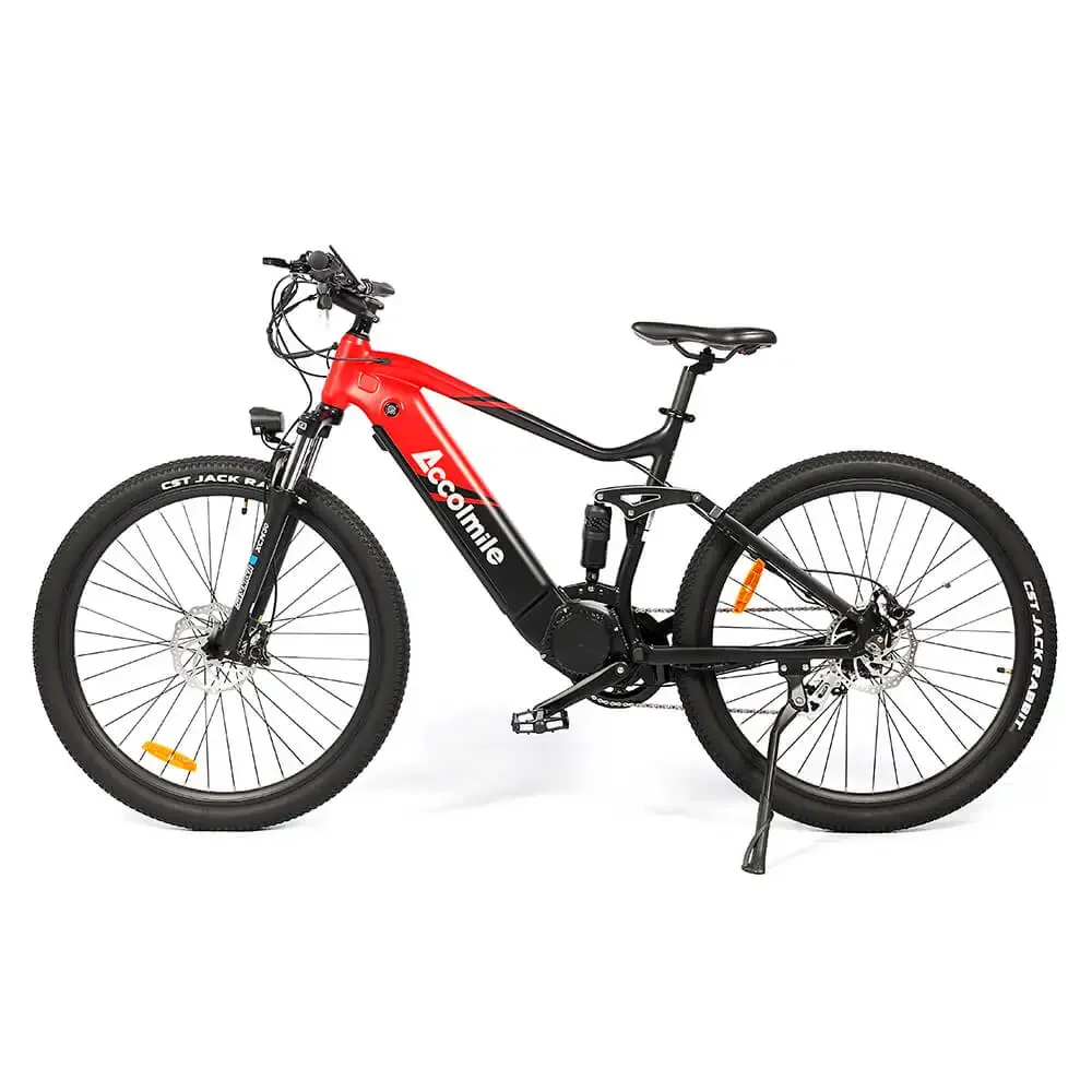 accolmile eu warehouse enduro bafang 48V 500w adult sport electric mountain bike electric motor moped mid drive bike