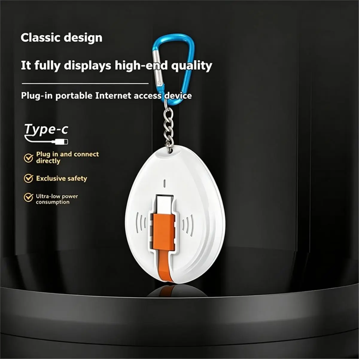 4G Pocket MIFI Portable Router Keychain Wireless Router WiFi Mobile Hotspot with SIM Card Slot