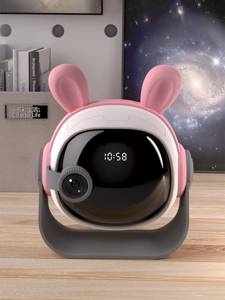 Projecteur HD lapin mignon, veilleuse rechargeable