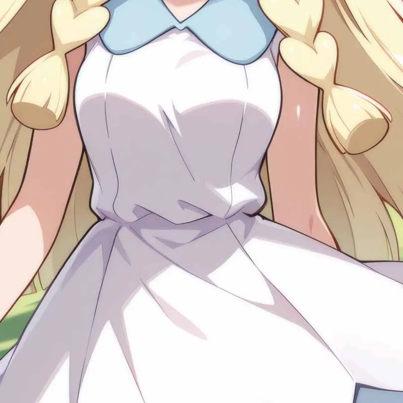 Dakimakura Anime Lillie غطاء وسائد للجسم مطبوعة على الوجهين بالحجم الطبيعي غطاء وسادة للكبار #3
