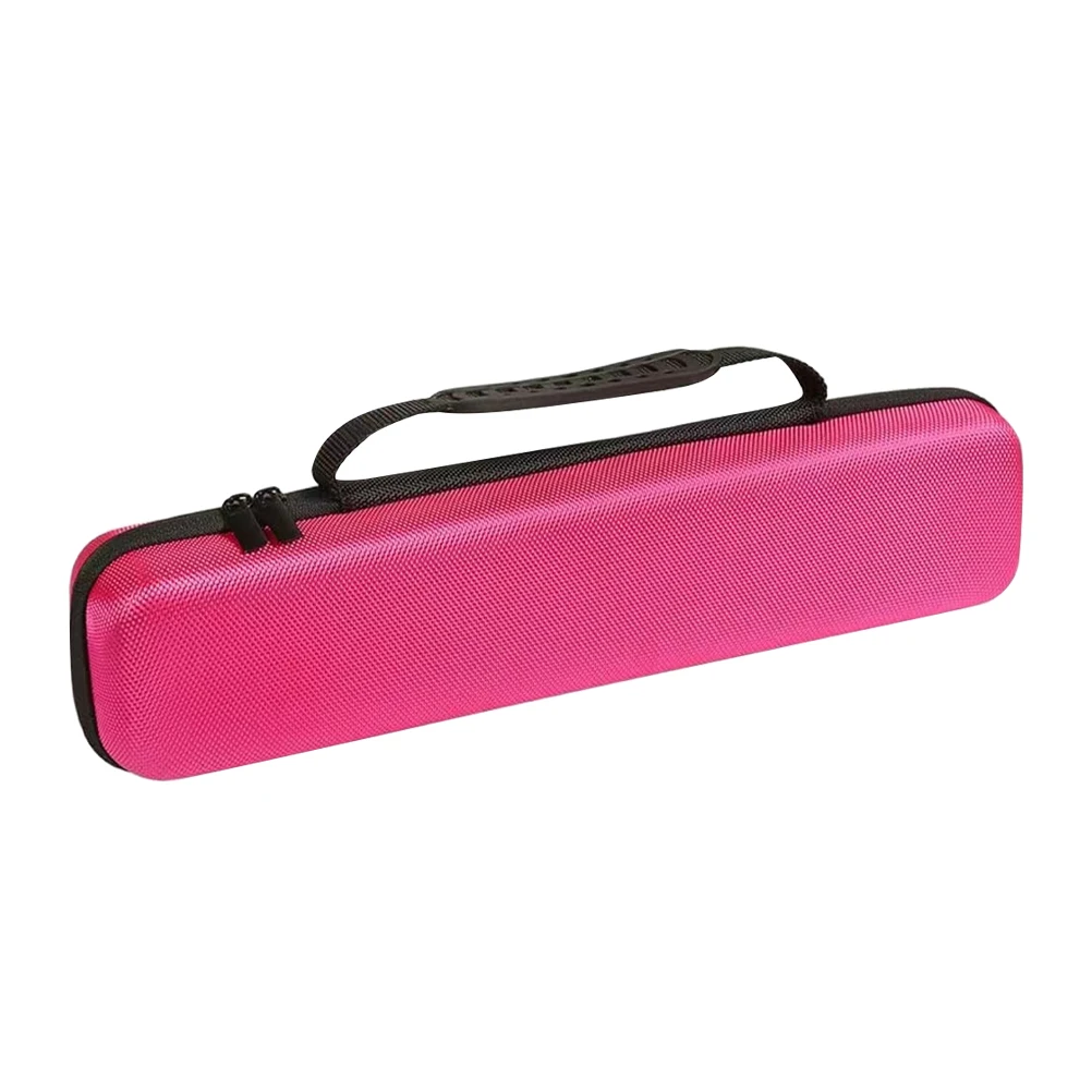 

Hair Straighteners Storage Bag Curling Iron Case Travel for Roller Flat Heat Resistant Rosy