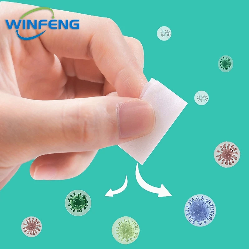 Disposable Portable Povidone-Lodine Prep Swap Pad Wound Disinfection Wet Cotton Pad For Survival First Aid Outdoor Travel 10Pcs