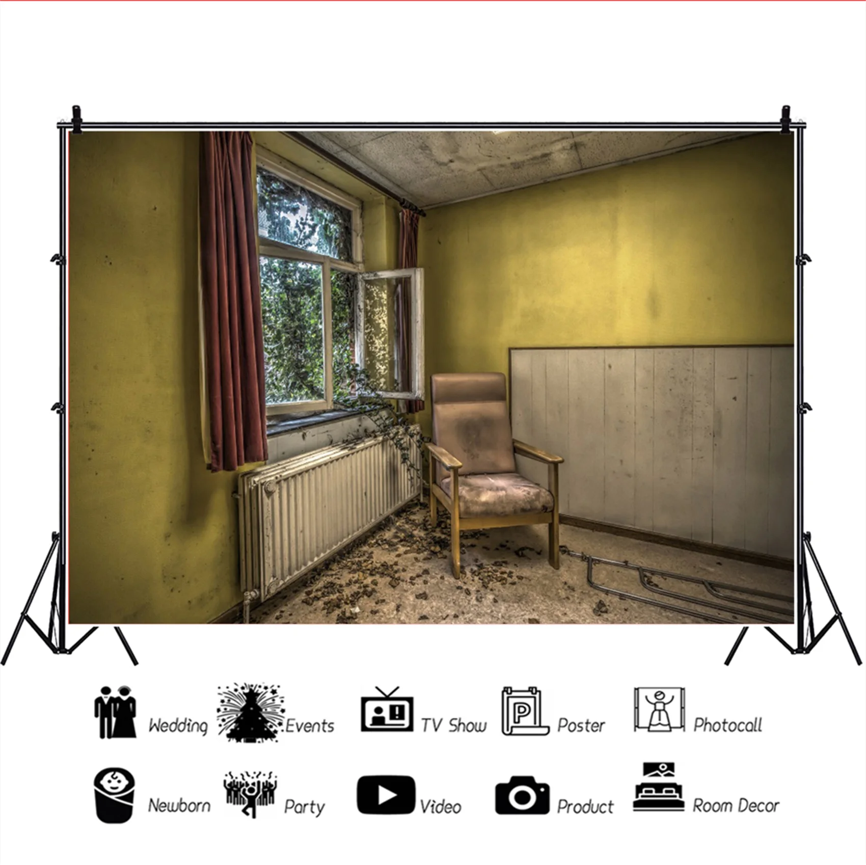 Laeacco السيرك خيمة التصوير خلفية كرنفال بالون الهواء الساخن الحيوان طفل عيد ميلاد الطفل دش صورة خلفية مخصصة