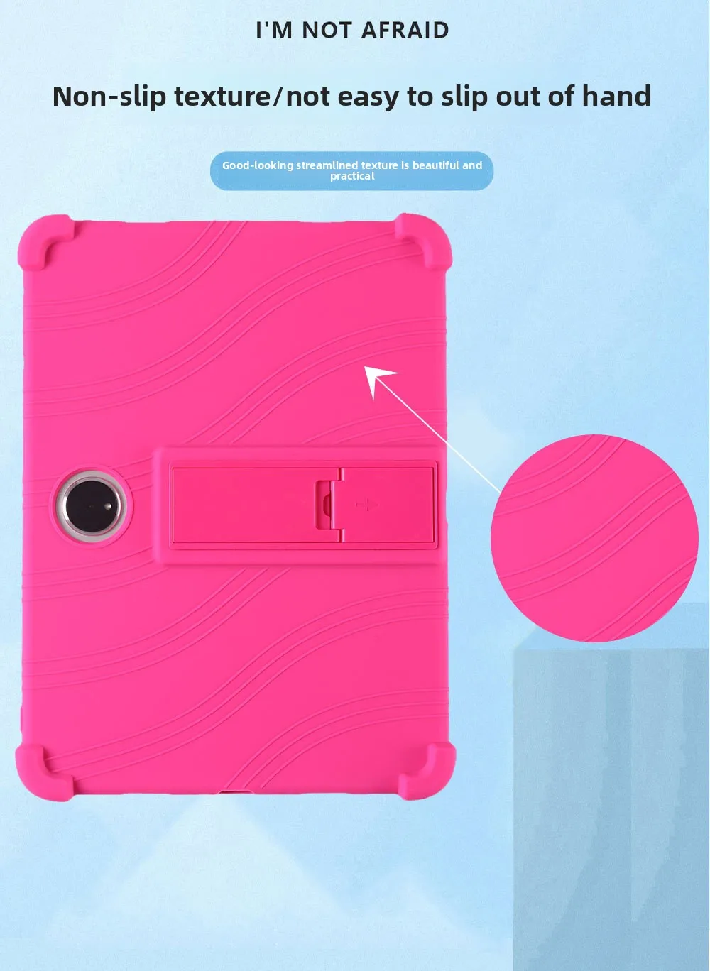 Stoßfeste TPU-Hülle für OnePlus Pad Go / OPPO Pad Neo 11.4, Vollständiger Schutz mit Ständer, in Verschiedenen Farben – Detail 2
