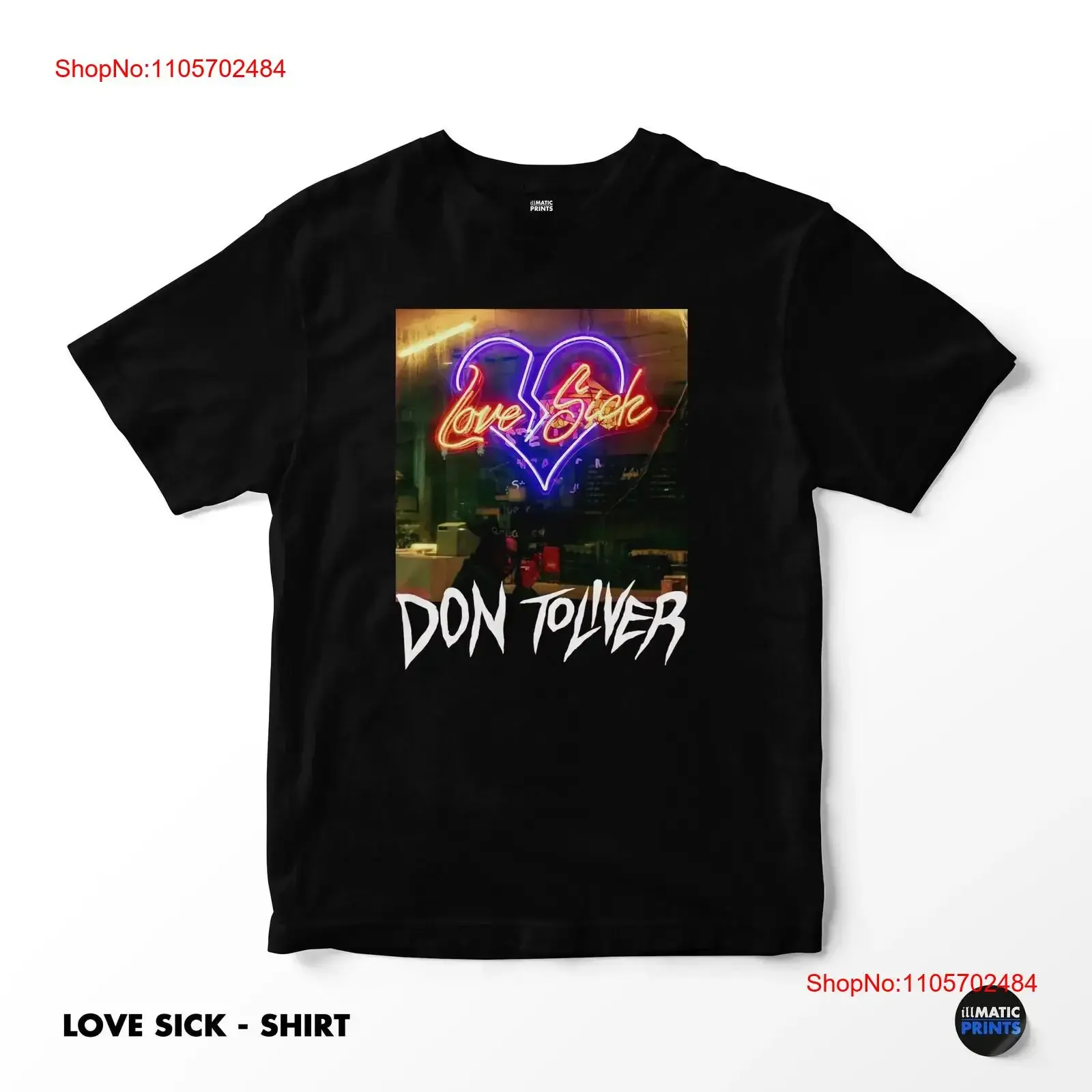 Don Toliver Vintage Style T Shirt Love Sick tee life of a heaven or hell jackboys vintage Washed fashion Top For Everyday Wear