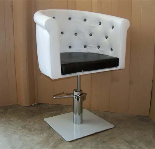 Classic European Cheap White Salon Chair