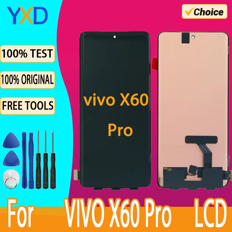 

OLED Display For VIVO X60 Pro OLED Display Touch Screen Digitizer Assembly For VIVO X60 Pro OLED Screen Replacement