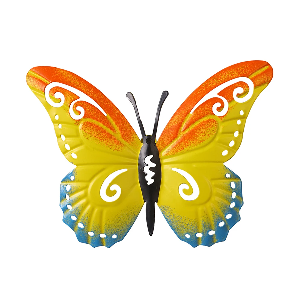 For Fence Indoor Outdoor Decor Butterfly Sculpture For Indoor For Outdoor Eye-catching Design High-quality Iron