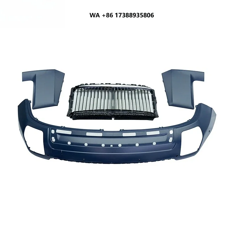 Cullinan Car PP Full Set Bodykit Front & Rear Bumpers Old Style to New Version Upgrade Polished Finish Easy Installation