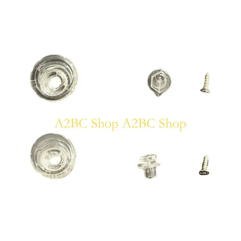 A2BC Clear Helmet Advisor Clips Prevent Fogging ABS Permanent Season proof Motorcycle Part