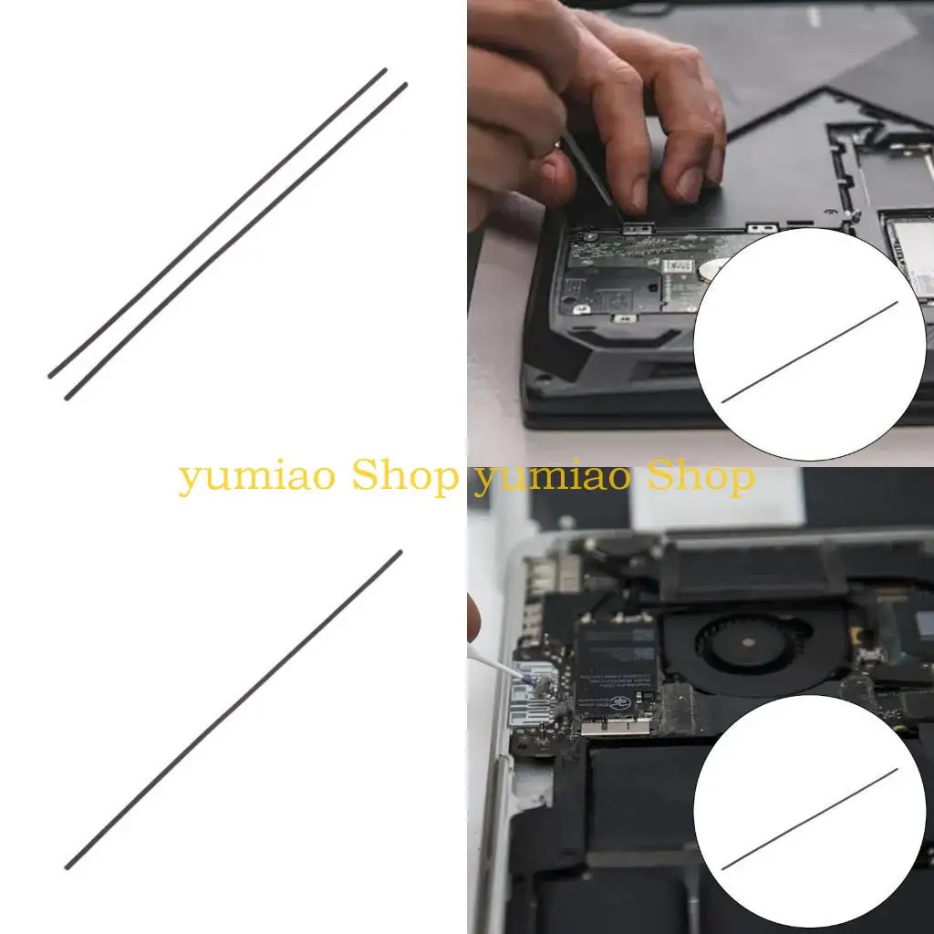 587B AntiSlip Silicone Strips For Latitude7310Secure Laptop Placement Smooth Surfaces