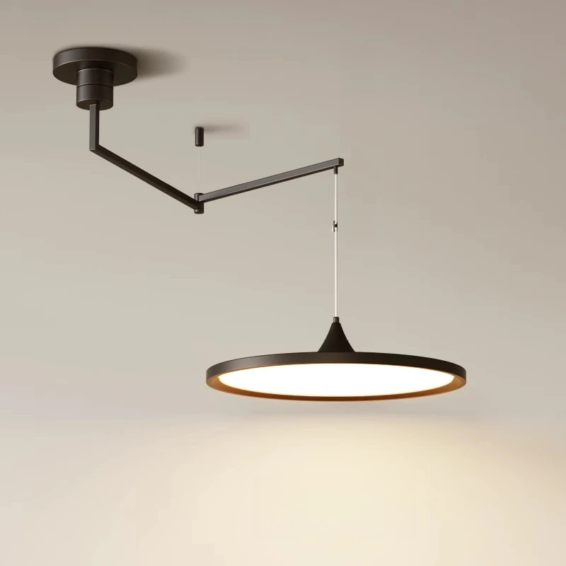 Displaceable dining room lights, modern minimalist led lights, living room designer bedroom room lamps