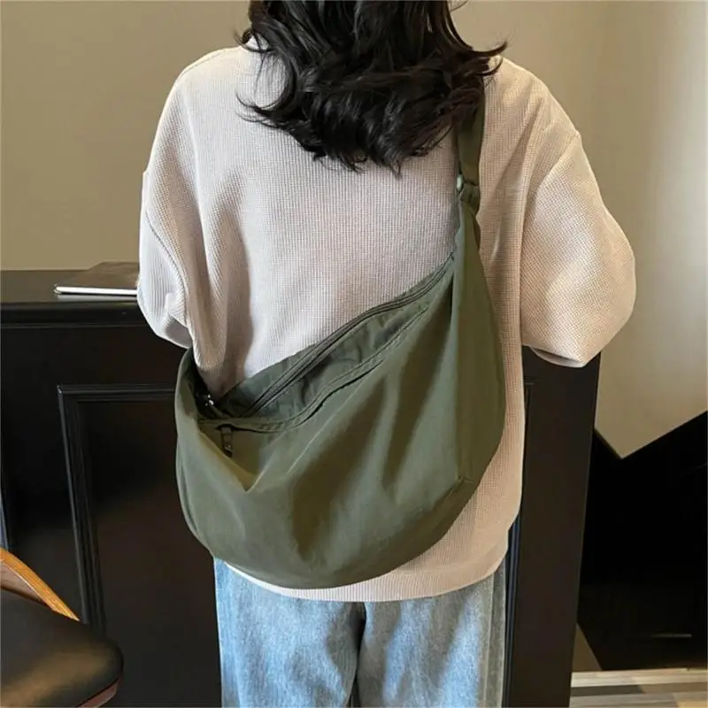 Y3NE Crossbody Bag for Women Men Fanny Pack Crossbody Bag Slouchy Dumpling Bags Lightweight Travel Slings Bag Gifts