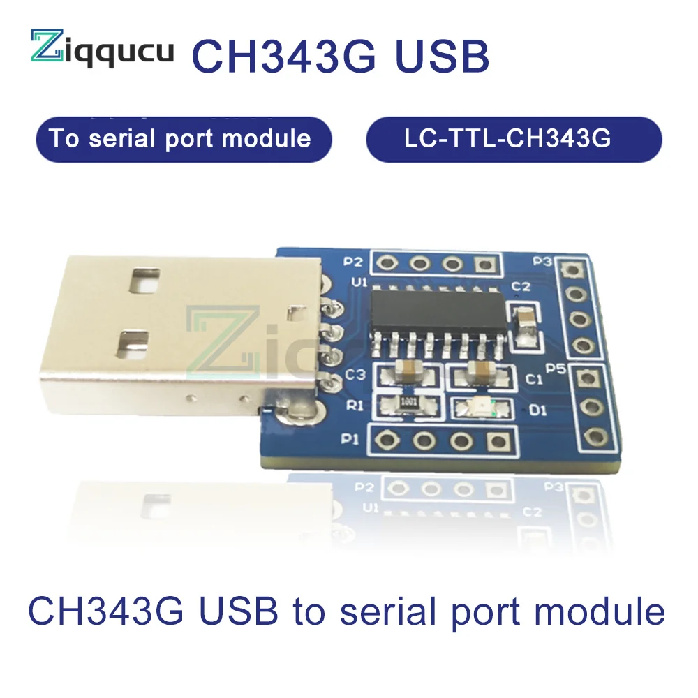 USB to TTL Converter CH343G USB to Serial Port Module Compatible with USBV2.0