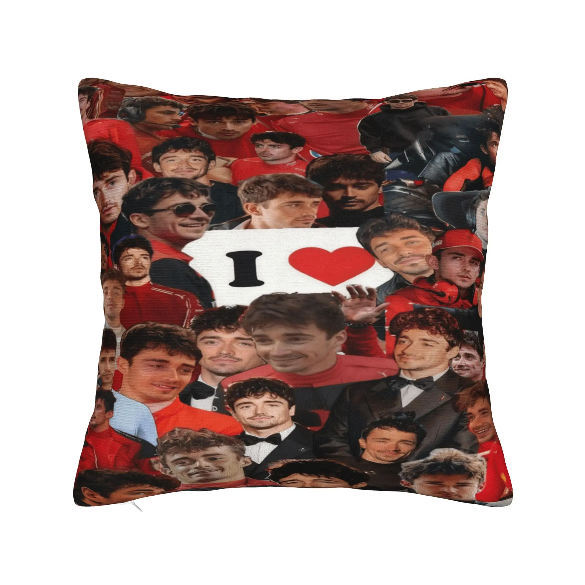 Pillow Cover C-Charles Leclerc  Funny Pillow Case For Sofa Home Decoration Pillowcases