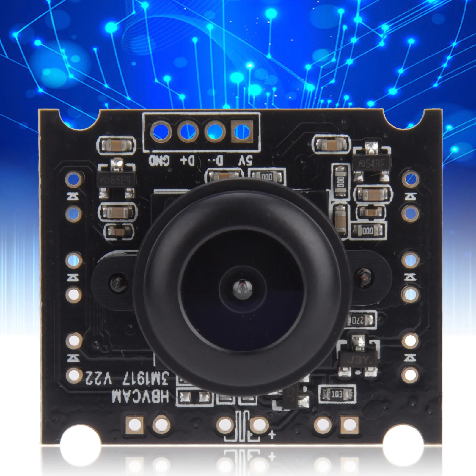 USB Camera Module USB Camera Module OV3660 Chip USB2.0 Output 2048 x 1536 15fps 110° Support Mobile OTG 110° USB Camera Module