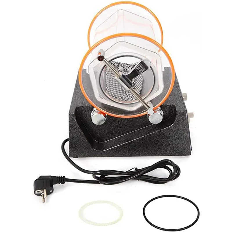 KT-2000 Roller Polishing Machine Small Home Jewelry Polishing Machine, Deburring