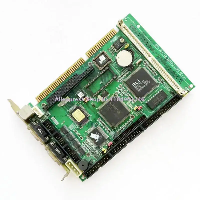 SBC-357/4M   386CPU  CARD REV.A1   1907357080     C06515234 Industrial Motherboard CPU Board Industrial control half-length card