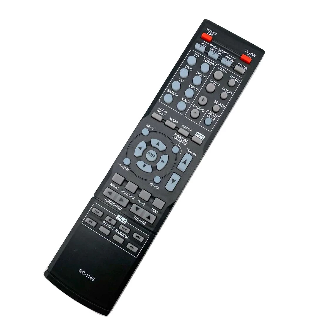 

B03B-RC-1149 Замена пульта дистанционного управления для DENON RC-1158 RC1158 XV-5809 AVR-390 AVR-1311 DHT-1312B AV-ресивер объемного звучания