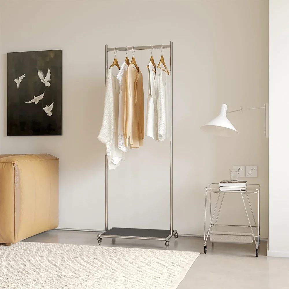 

Standing Pole Clothes Drying Rack Stainless Steel Household Display Clothes Rack Balcony Robust Colgador De Ropa Home Furniture