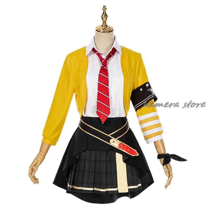 PJSK Leo/need Cosplay Costume Tenma Saki Hinomori Shiho Hoshino Ichika Mochizuki Honami Cosplay Suit Party Uniforms Custom Made