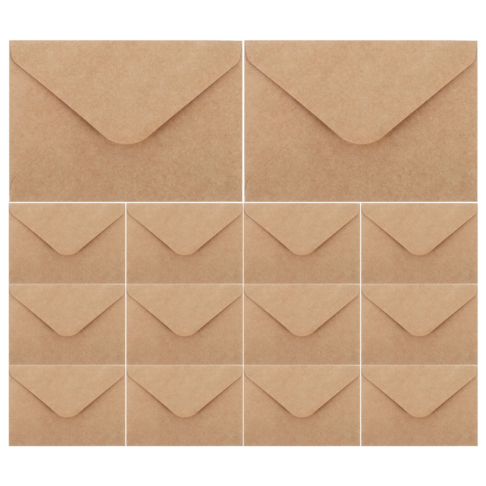 100Pcs Minimalist Style Envelopes Suitable for Standard Postcard Document Envelope Postage Elegant for Formal Occasions