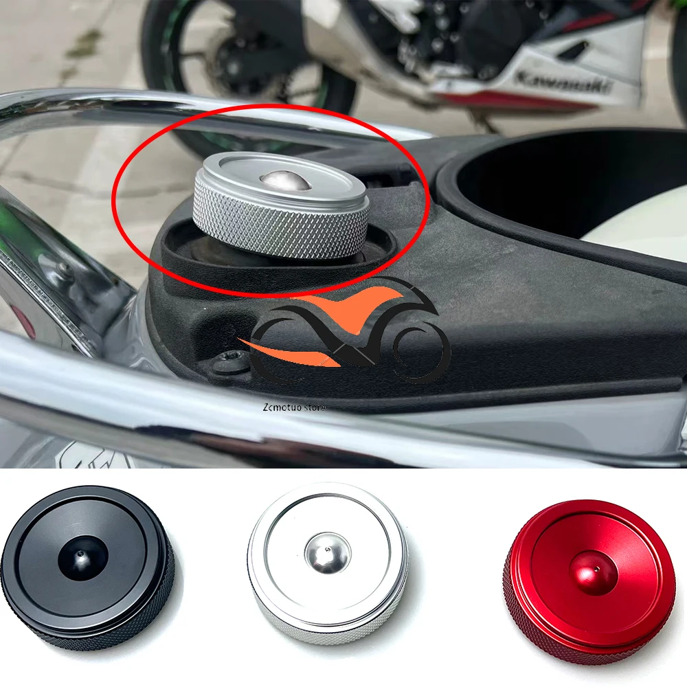 Ventilated Pressure Relief Fuel Tank Cap For Vespa All Models GTS 300 GTV 250 Sprint Primavera 150 LX LXV Oil Fuel Filler Cover