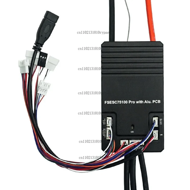 75100pro Aluminum Substrate 4-20S/100A Bluetooth-Enabled Speed Controller for Off-Road Electric Scooters