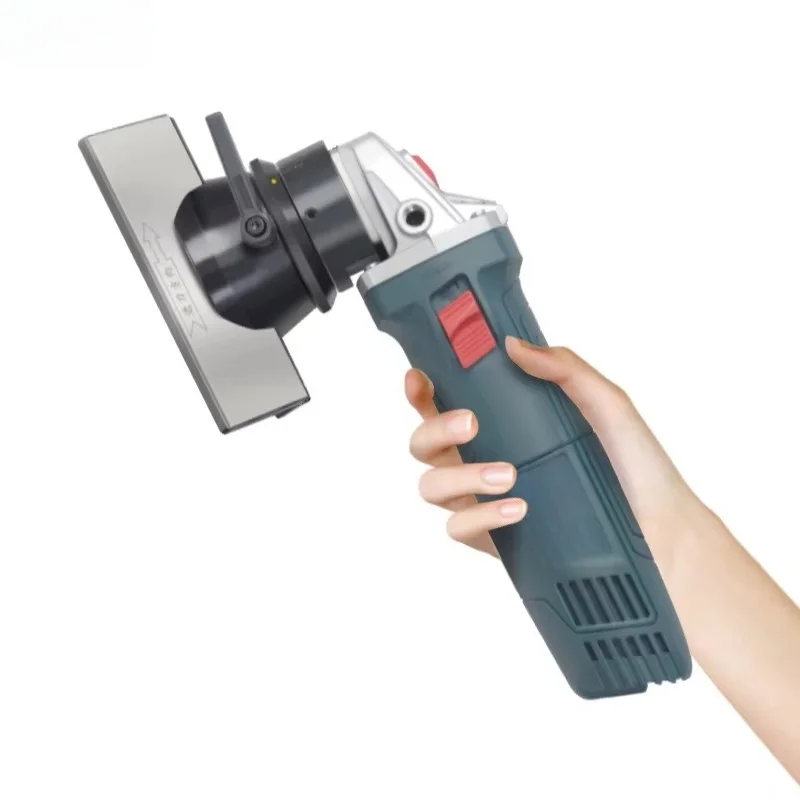 Industrial Electric Hand Chamfering Machine Energy Saving Suitable For Various Hard Steel Parts Edge Trimming And Polishing Task