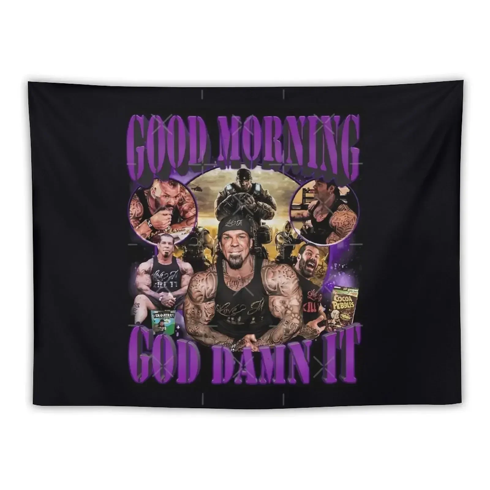 

Rich Piana - 5% Tapestry Decorative Wall On The Wall Room Decor Aesthetic Room Decorations Aesthetic Tapestry