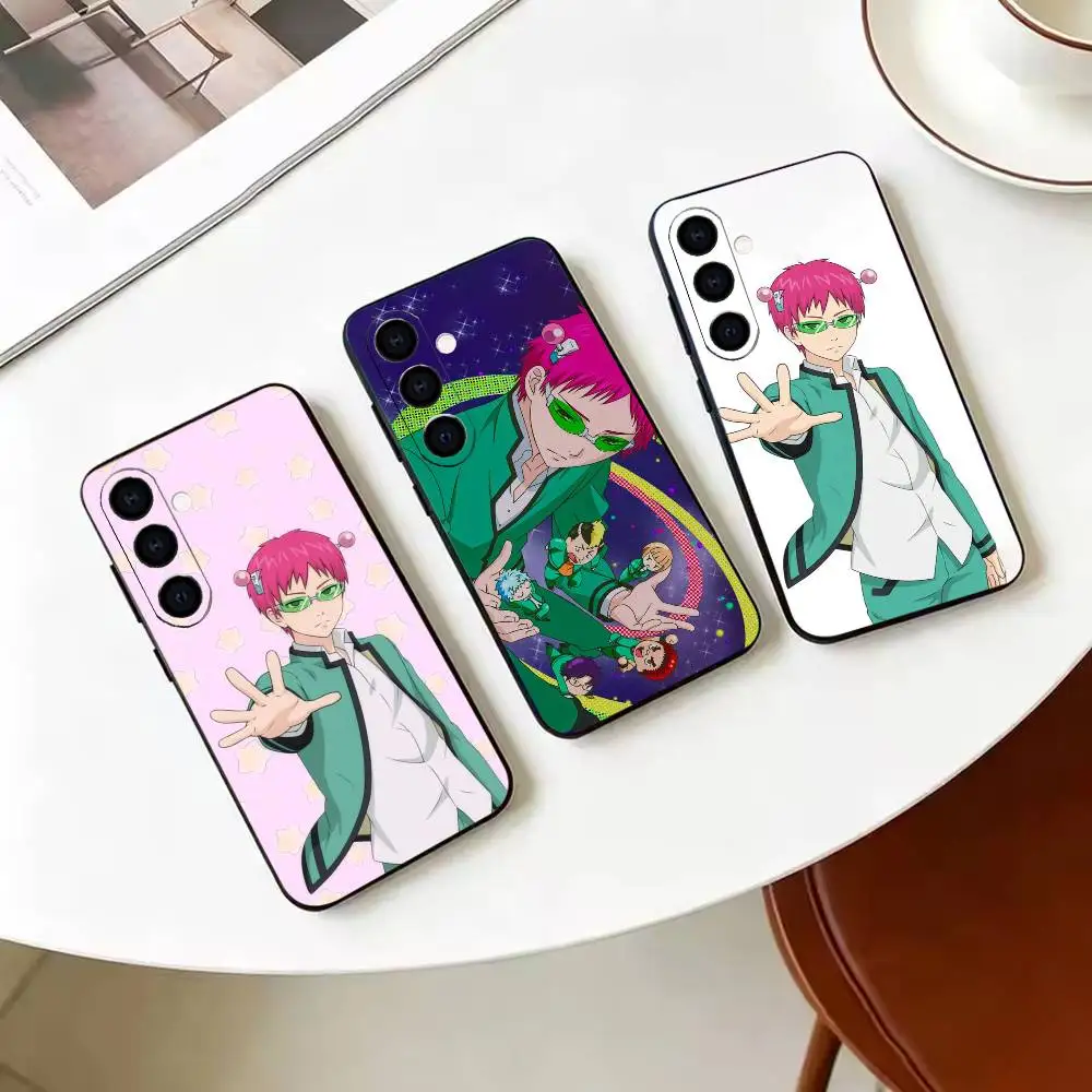 K-Kusuo Saiki-i   Black Soft Silicone Phone Case For Samsung Galaxy A71 A72 A73 A51 & Other Related Models
