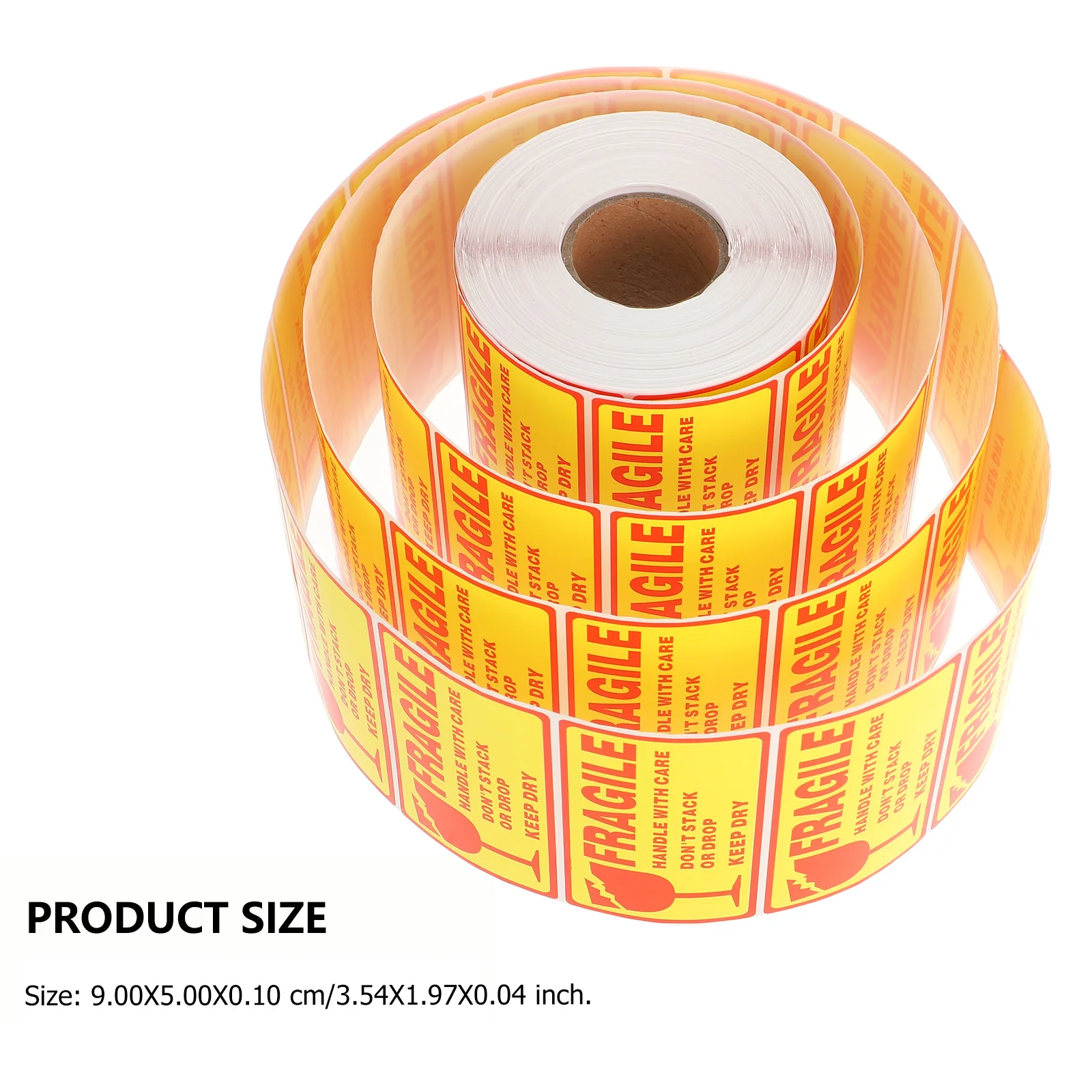 

Fragile Warning Labels Stickers H Caution Shipping Decals Packing Tape Coated Paper Strong Adhesive Practical
