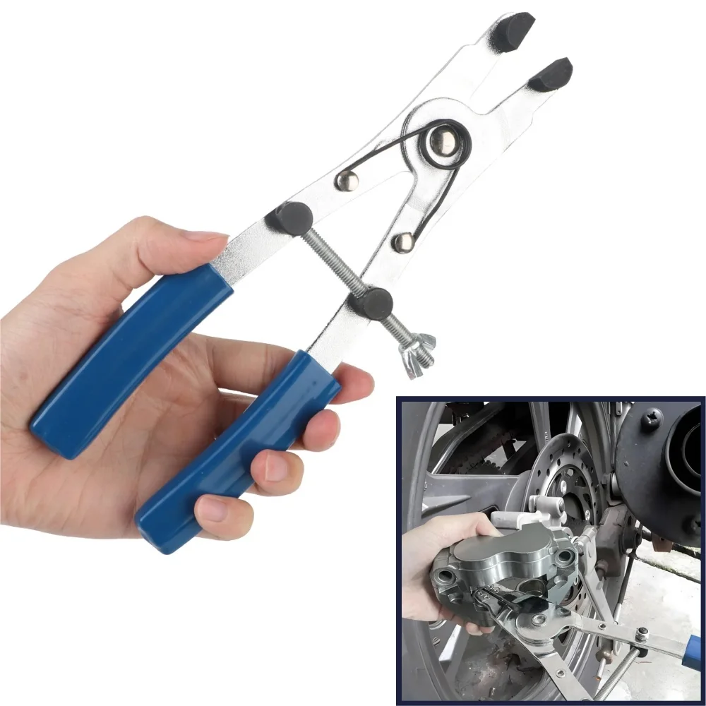 

Motorcycle Brake Piston Puller Motorcycle Brake Piston Removal Pliers Caliper Tool Car Motorbike Repair Tool Disassembly Tools