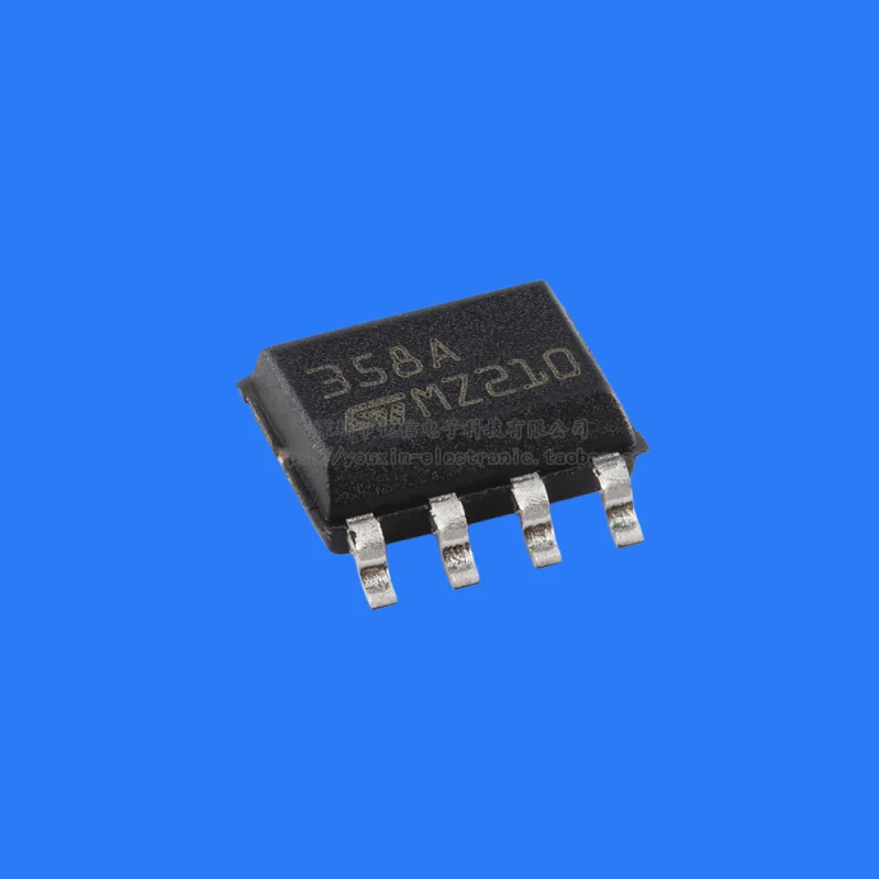 50pcs/original genuine LM358ADT SOP-8 low power dual operational amplifier chip low input bias current