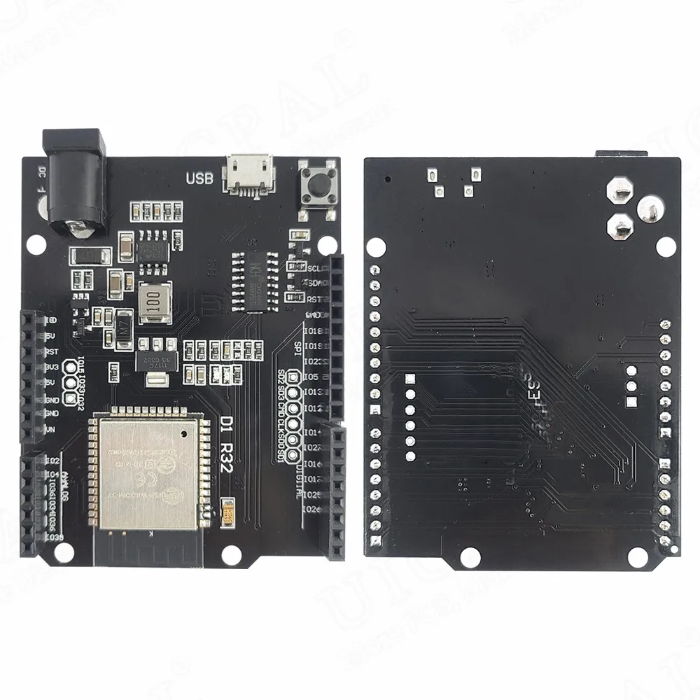 D1 R32 ESP32 Development Board BT Wifi Module 4MB Flash USB Micro 53MM*68MM