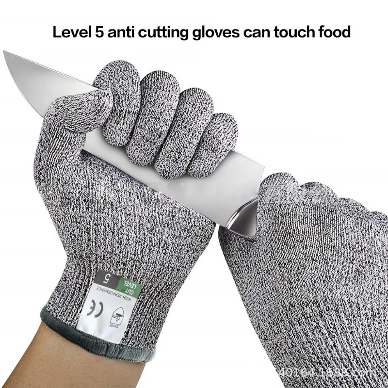 

Anti-cut Gloves Hand Protective Gloves HPPE Material Protective Glove for Kitchen Fishing Gardening Butcher Meat Chopping Men