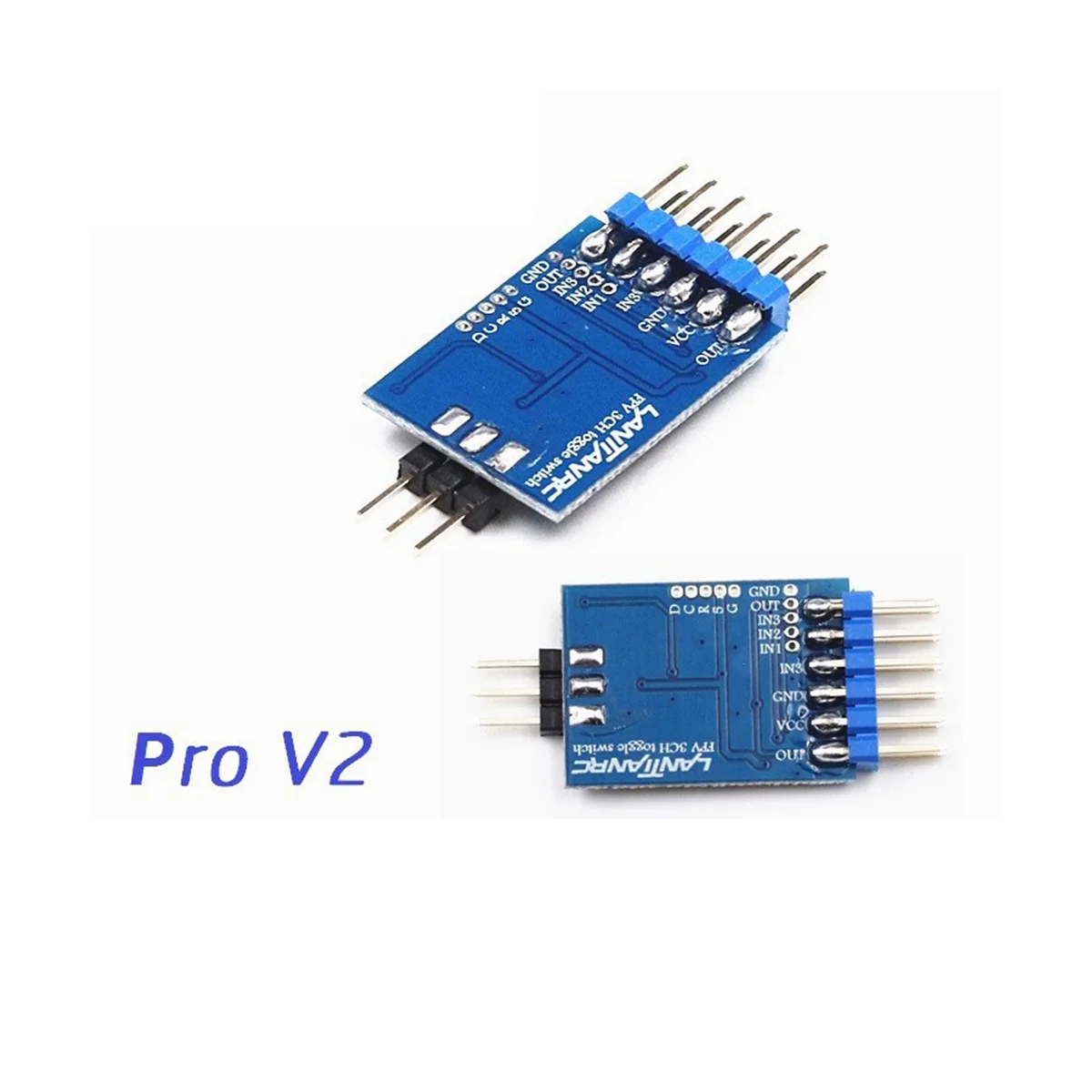 Módulo conmutador de vídeo de 3 canales, 5,8G, Unidad de interruptor de vídeo de 3 vías para cámara RC FPV