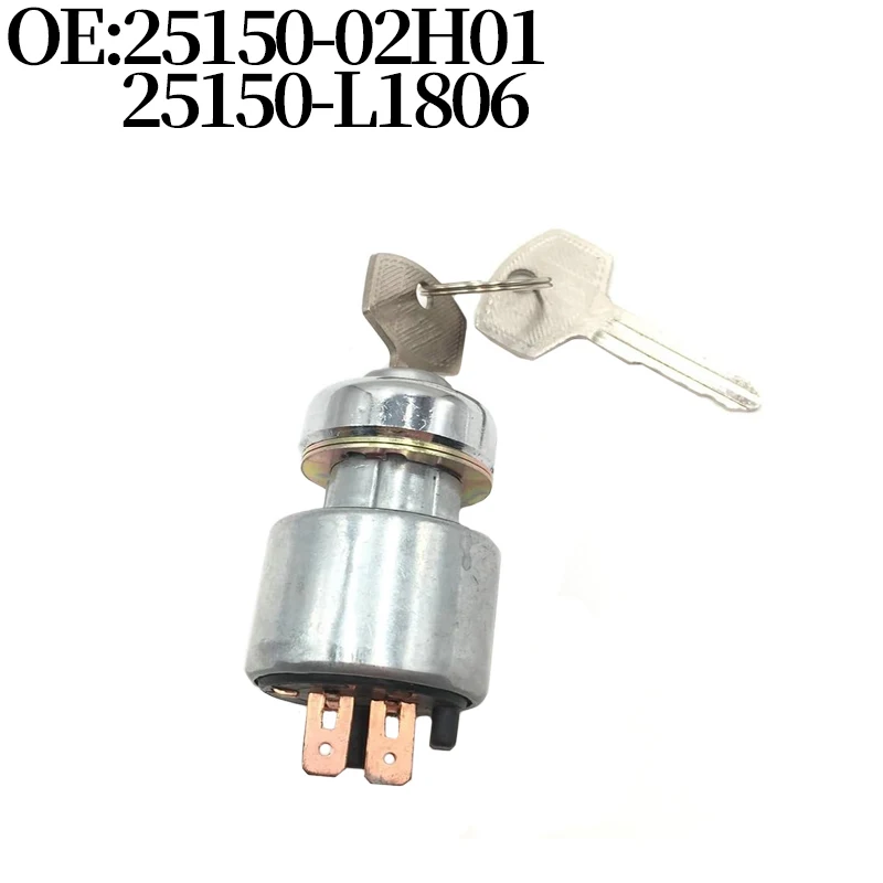 

Forklift Accessories 25150-02H01 25150-L1806 2515002H01 25150L1806 Start Ignition Switch (With Key) for Nissan Brand New Parts