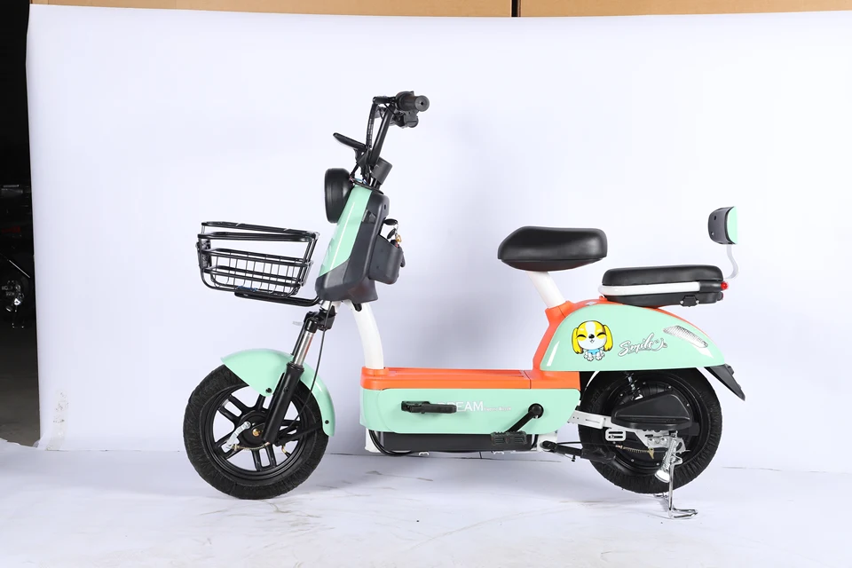 Cheap Electric Bicycle 48V 12AH/20AH 350w/500w Motor 14inch Ebike for Adults image 4