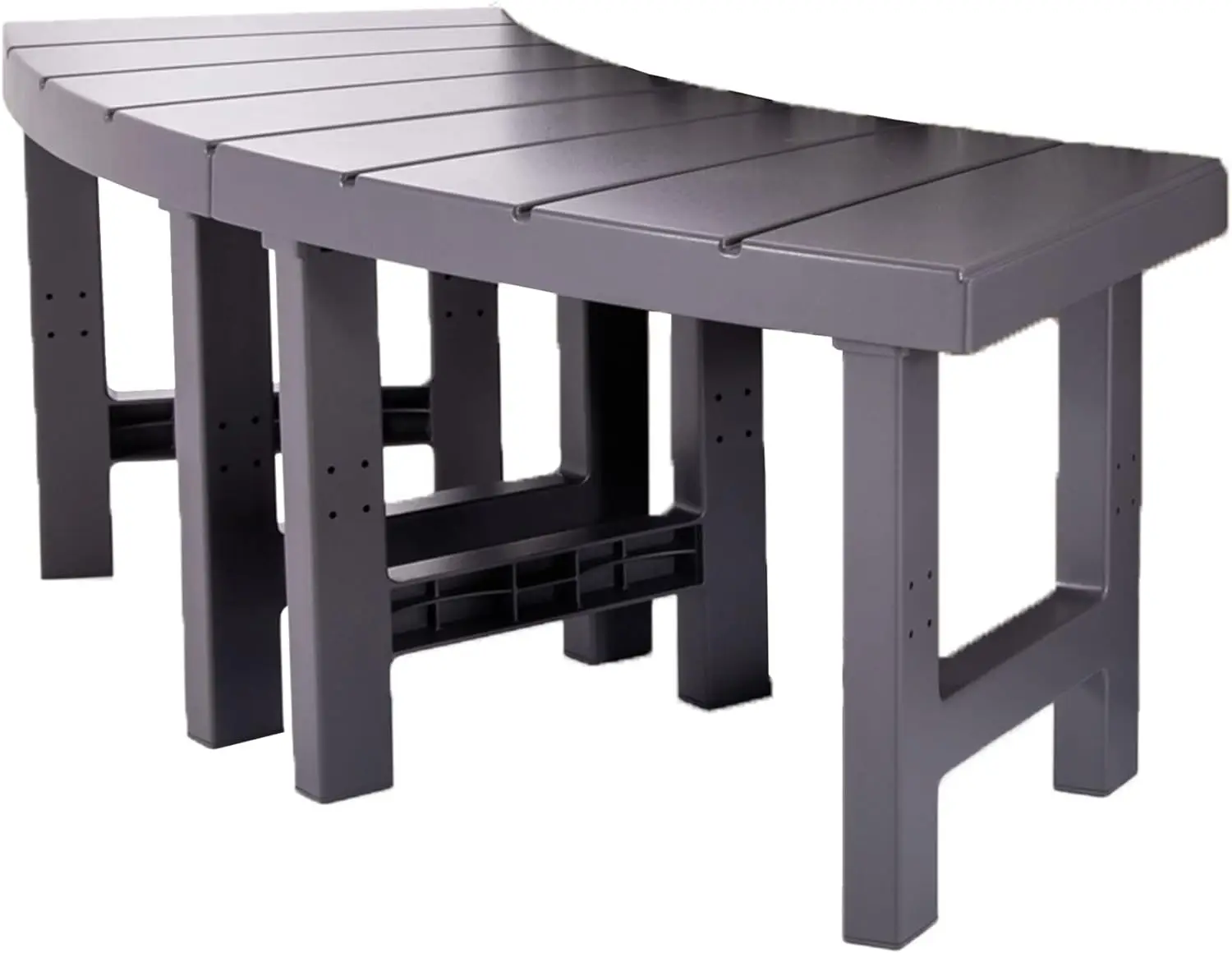 28514E 2 Medium PureSpa Accessories Benches, Compatible w/ 4 Person Spas, Combines to Create A Larger Bench, Flat Storage,