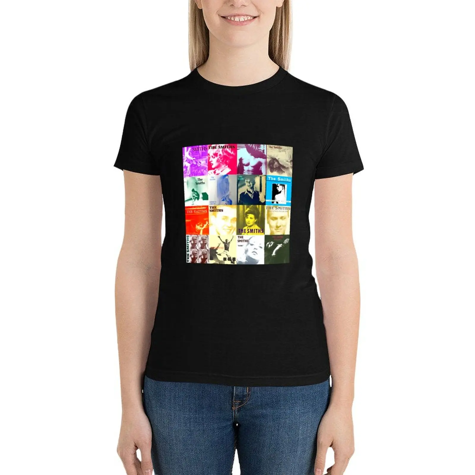 The Smiths Art T-Shirt oversized hippie clothes Aesthetic clothing summer clothes t shirts for Women loose fit